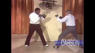 oe Frazier Wants Johnny Carson To Hit Him In The Face