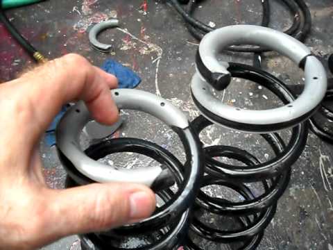 cutting the front springs Infiniti G37s coupe