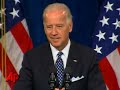 Vice President Joe Biden says his former Senate colleague, Edward Kennedy, 