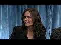 purchase full-length paley center dvd of this event here: http://amzn.to/zo3int. also on amazon instant video. in real life, cast member emily deschanel (dr....