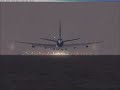 FSX A380 ILS landing low visibility