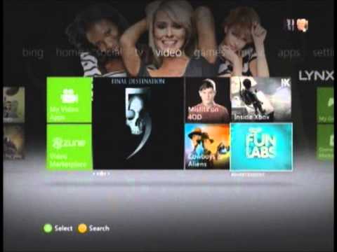 how to change theme on xbox 360
