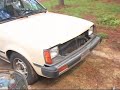 1982 isuzu i-mark runs on veggie oil mix!