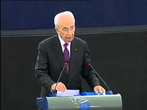 European Parliament - Address by President Shimon Peres to the European Parliament Fint the text with