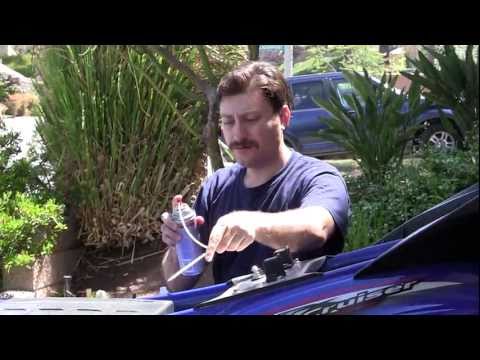 how to unclog jet ski