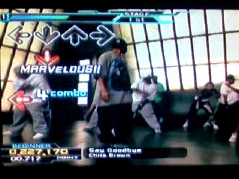 dance dance revolotion- chris brown-say goodbye