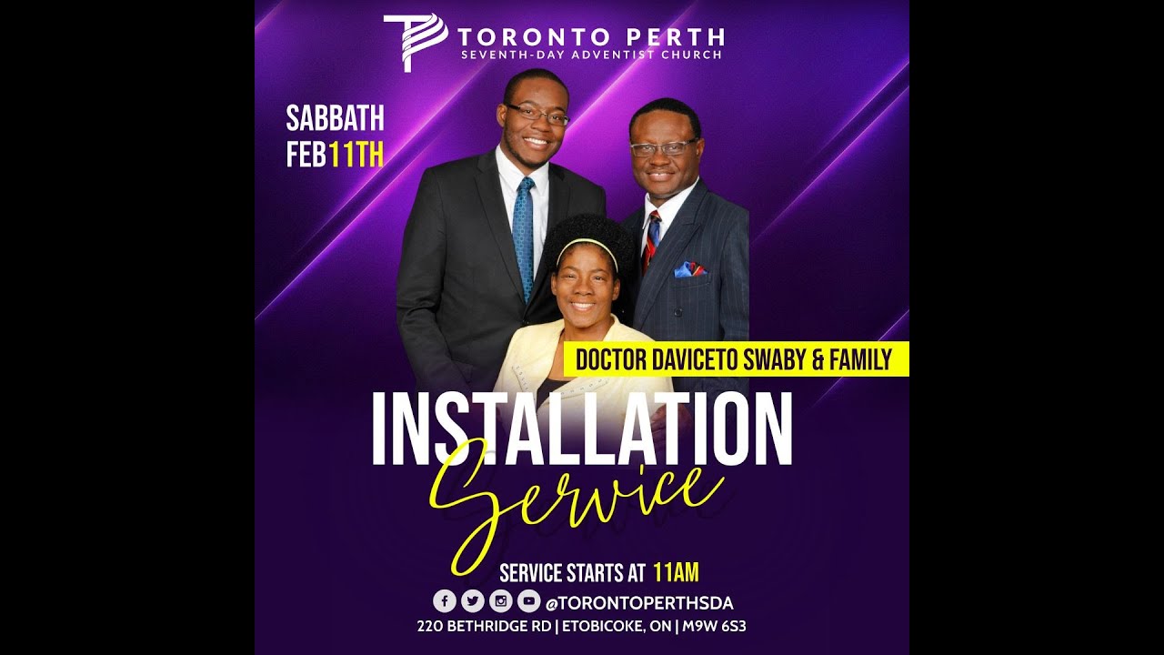 Dr Daviceto Swaby - Installation Service | Saturday, February 11th, 2023