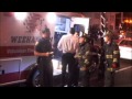 Click here to watch this video Weehawen NJ dog rescue A womens dog goes over a cliff in at the bank of the Hudson River