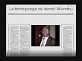 Le t�moignage de beno�t Bikindou (2eme partie)