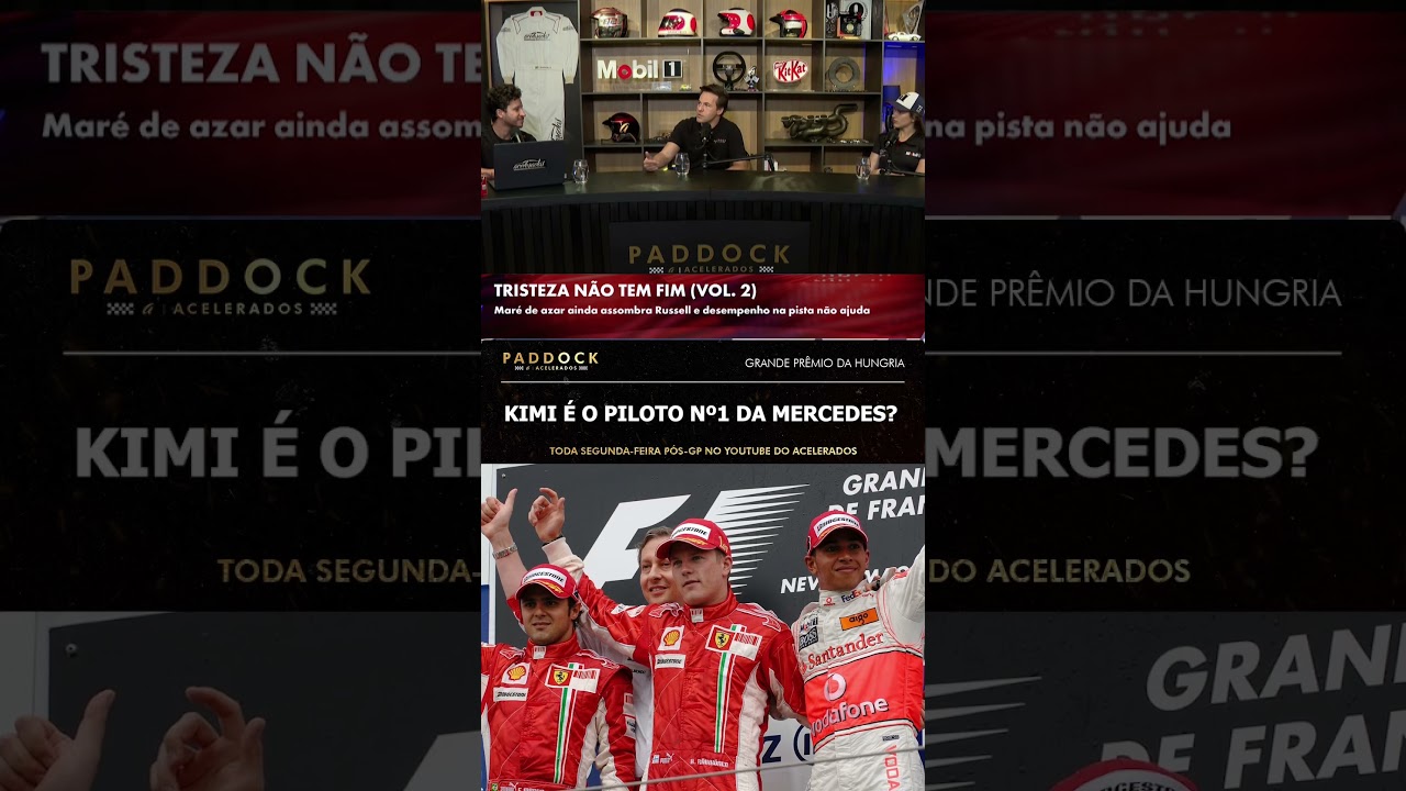 KIMI ANTONELLI JÁ É O PILOTO NÚMERO 1 DA EQUIPE MERCEDES? 👀🏎️🚀