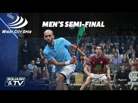 Squash: Farag v Ma. ElShorbagy - Windy City Open 2018 Semi-Final Roudnup