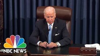 Joe Biden Emotional As Mitch McConnell Harry Reid 