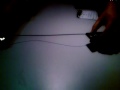 Slim mouse with retracting cable