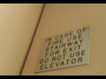 riding the nice looking elevator at a dentist.  this is not my dentist.  i was on a bike ride and passed it so i took a bideo.
technical specs:
brand: schindler
type: hydrolic
capisity: 2500 lbs.
levels: 2