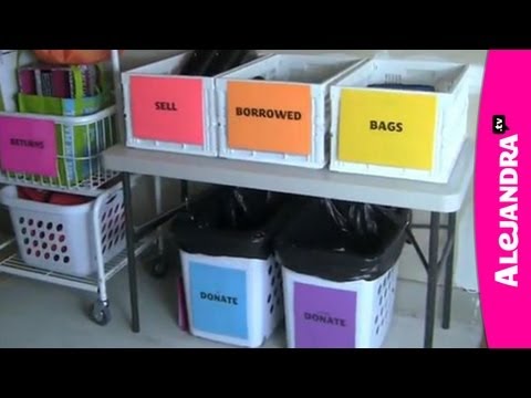 how to organize my house