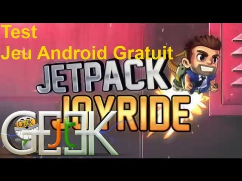 Gratuit - Aujourd'hui le JT Geek vous propose le test du Jeu Android Gratuit Jetpack Joyride. Rejoins la famille des Geeks Chin'addict sur: Le Blog JT Geek : http://jt...