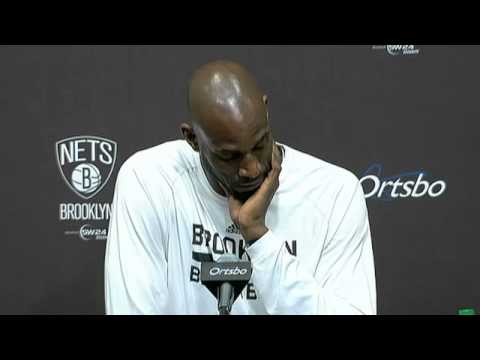 Video: Garnett Disappointed After Nets' Loss Against Nuggets