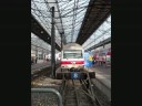 Trains arriving in Helsinki