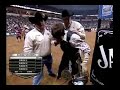 Wreck of PBR Rider J.B. Mauney on Werewolf Snuff