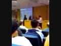 Cantando no Live Show Technet