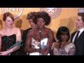 Viola Davis and the cast of The Help on their SAG Award Win