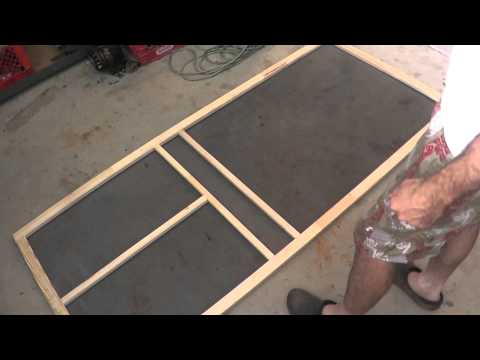 how to fix a screen door