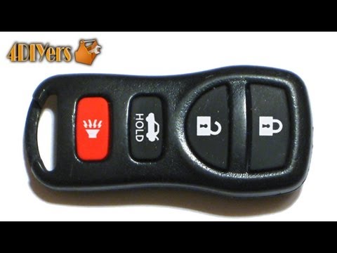 DIY: Nissan Keyless Remote Battery Replacement & Disassembly