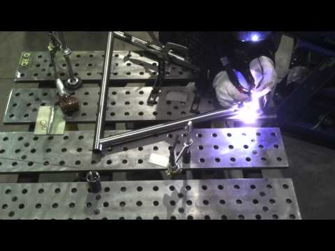 Frame - http://www.weldingtipsandtricks.com/tig-welding-bike.html http://weldmongerstore.com/ Tig welding a bike frame made from alloy steel tubing. .032