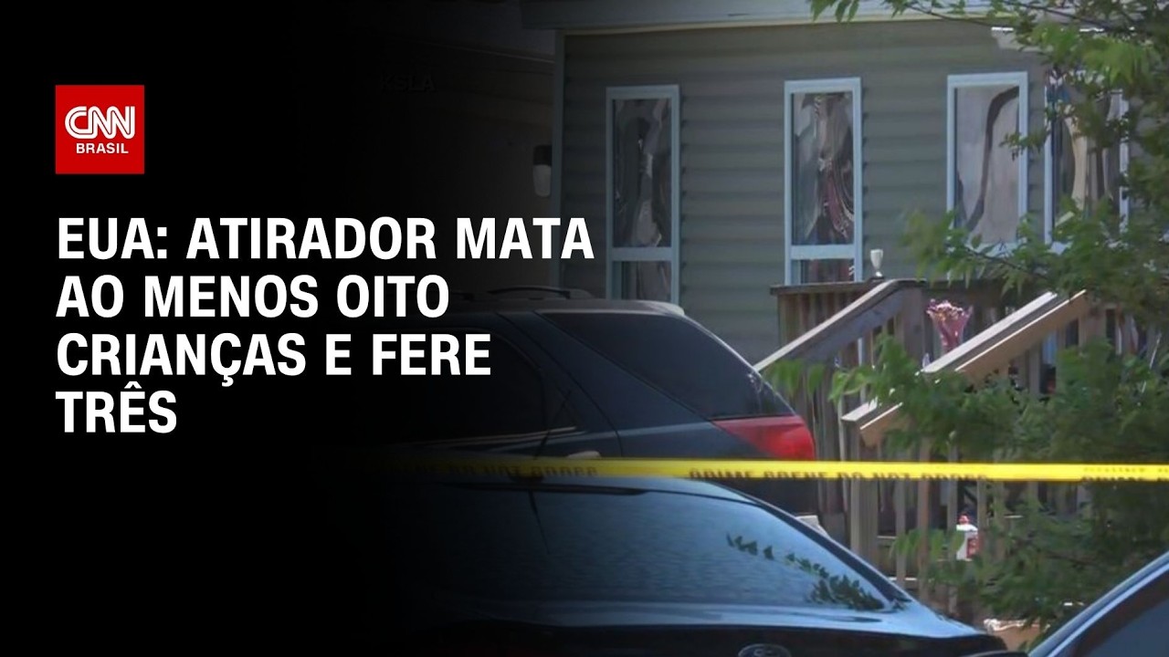 Ataque de atirador mata ao menos oito crianças nos EUA | AGORA CNN