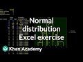 Normal Distribution Excel Exercise
