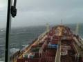 tanker in storm - tempete navire