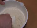adding the additional fat ingredients to your flour tortillas and finishing the mixing process by hand; tips, tricks and cooking suggestions in this free online cooking video on mexican food taught by an expert chef.
