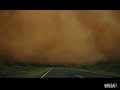 Driving Through a Massive Dust Storm