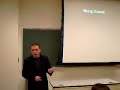 Presentation on Stand-Up Comedy (April 25, 2008)