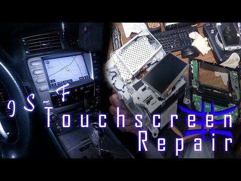 Lexus IS-F Touchscreen Repair