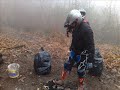 enduro colli euganei sui sentieri succede anche questo!!