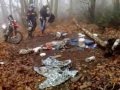 enduro colli euganei sui sentieri succede anche questo!!