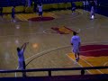 Ty Tang practicing before the game