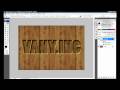 Tutorial Photoshop: Efecto Texto Hundido
