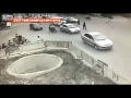 ¿Será éste el peor conductor de scooter en China?