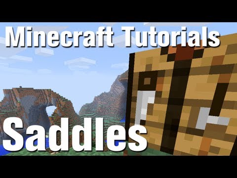 how to saddle minecraft