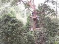 Zip lining in Thailand