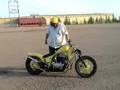 Jamie's honda 400 chopper #2