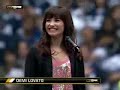 Demi Lovato Singing The National Anthem for the Cowboys VS. Seahawks Game
