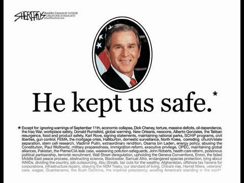 Who Has Kept Us Safer -- Bush or Obama?