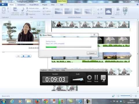 how to fasten video in movie maker