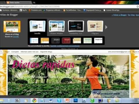 Cómo Personalizar tu blog Blogger