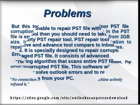 how to locate inbox repair tool