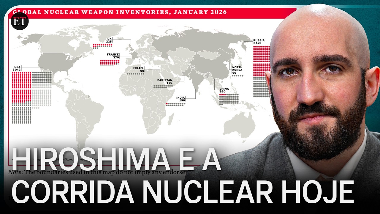81 anos do ataque em Hiroshima e o cenário global de armas nucleares em 2026: Análise