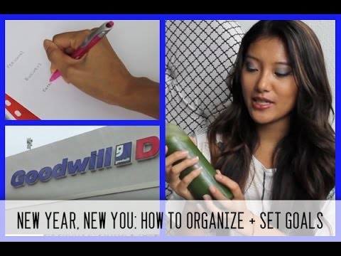 how to organize goals